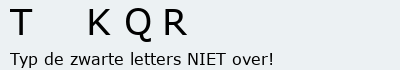 Bevestigingscode