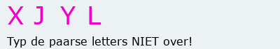 Bevestigingscode