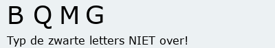 Bevestigingscode