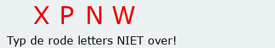 Bevestigingscode