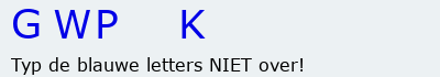 Bevestigingscode