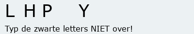 Bevestigingscode
