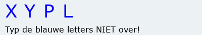 Bevestigingscode