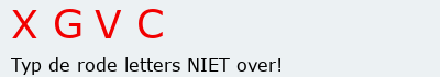 Bevestigingscode