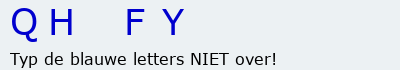 Bevestigingscode