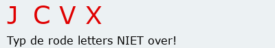 Bevestigingscode