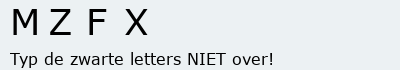 Bevestigingscode