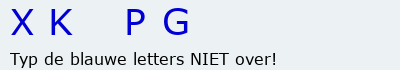 Bevestigingscode