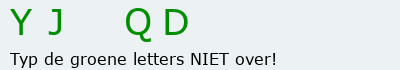 Bevestigingscode