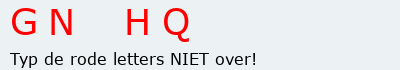 Bevestigingscode