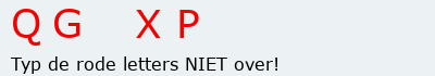 Bevestigingscode