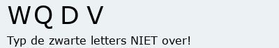 Bevestigingscode