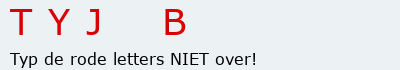 Bevestigingscode