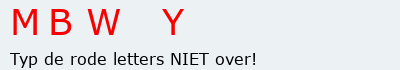 Bevestigingscode