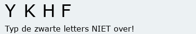 Bevestigingscode
