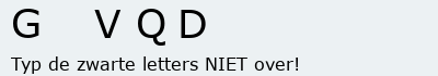 Bevestigingscode