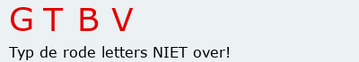 Bevestigingscode
