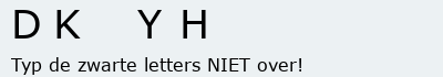 Bevestigingscode