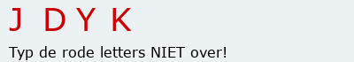 Bevestigingscode