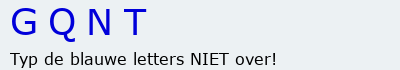 Bevestigingscode