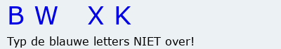 Bevestigingscode