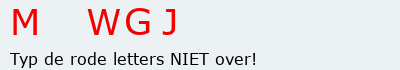 Bevestigingscode