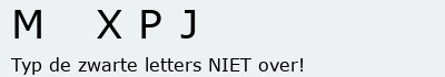 Bevestigingscode