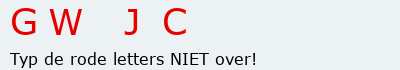 Bevestigingscode