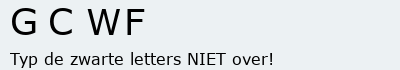 Bevestigingscode
