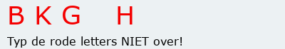 Bevestigingscode