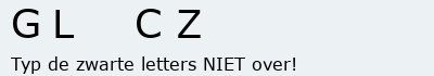 Bevestigingscode