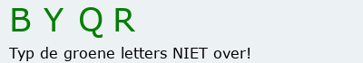 Bevestigingscode