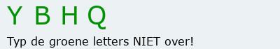 Bevestigingscode