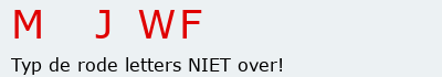 Bevestigingscode