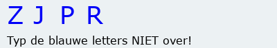 Bevestigingscode