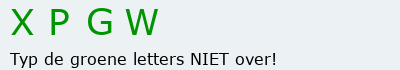 Bevestigingscode