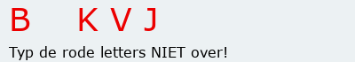 Bevestigingscode