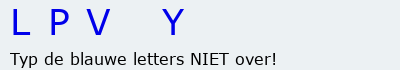 Bevestigingscode