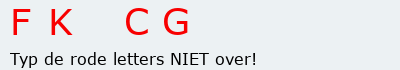 Bevestigingscode