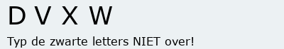 Bevestigingscode