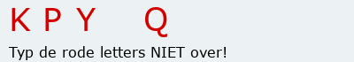 Bevestigingscode