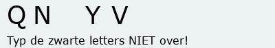 Bevestigingscode