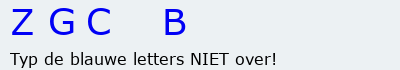 Bevestigingscode