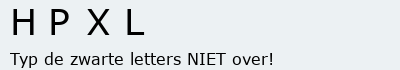 Bevestigingscode