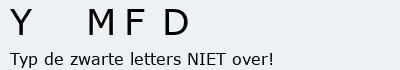 Bevestigingscode