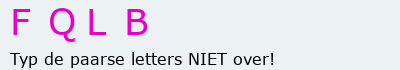 Bevestigingscode