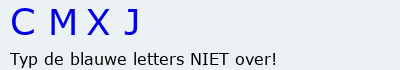 Bevestigingscode
