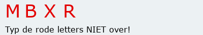 Bevestigingscode