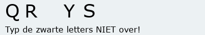 Bevestigingscode