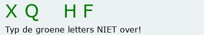 Bevestigingscode